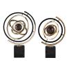 Статуэтка настольная ArtHomeDecor SATURN 4171 S BLACK & GOLD