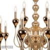 Подвесная люстра iLamp Lady 88003-10+5 GD
