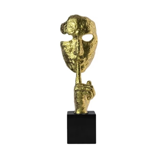 Статуэтка настольная ArtHomeDecor TOP SECRET 7403 GOLD & BLACK