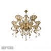 Подвесная люстра iLamp Asia 61082-8+4 BR