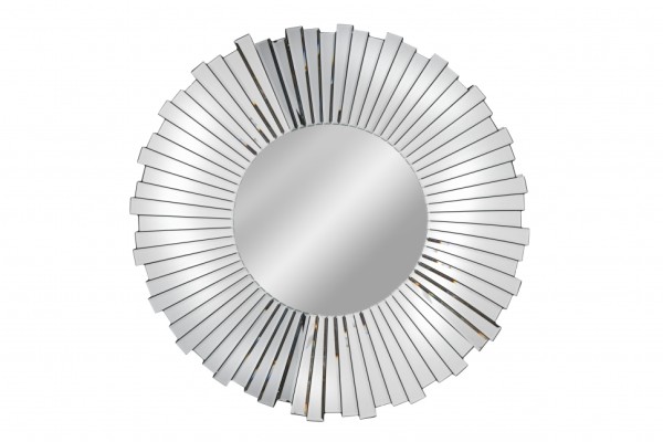 Зеркало ArtHomeDecor Sun A072 стекло 900*900 серебристый