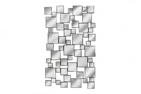 Зеркало ArtHomeDecor Tetris YJ358 стекло серебристый