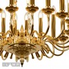 Подвесная люстра iLamp Louvre MD8551-20 GD