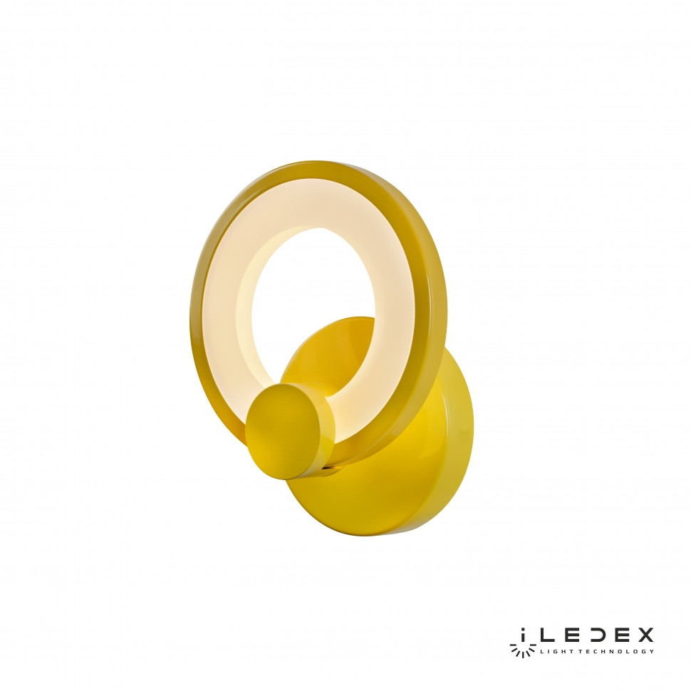 Настенный светильник iLedex Ring A001/1 Yellow