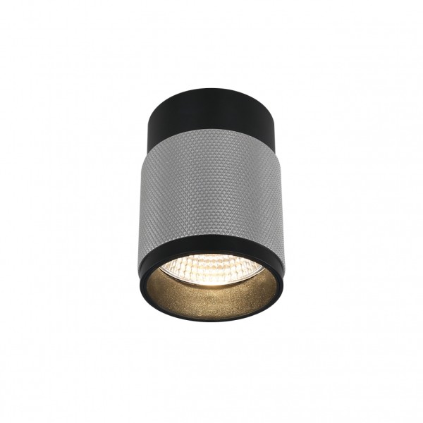 Светильник накладной iLEDEX Delta 1955-10W-3000K-36 BK+SL