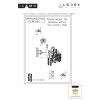 Светильник настенный iLAMP Savage W7004-3 GD