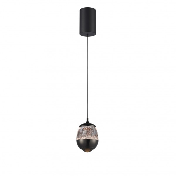 Светильник подвесной iLedex Rocks 8278P-1 PEARL BLACK