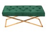 Банкетка ArtHomeDecor Cross ID-78 GL Green