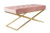 Банкетка ArtHomeDecor Cross ID-78 GL Pink