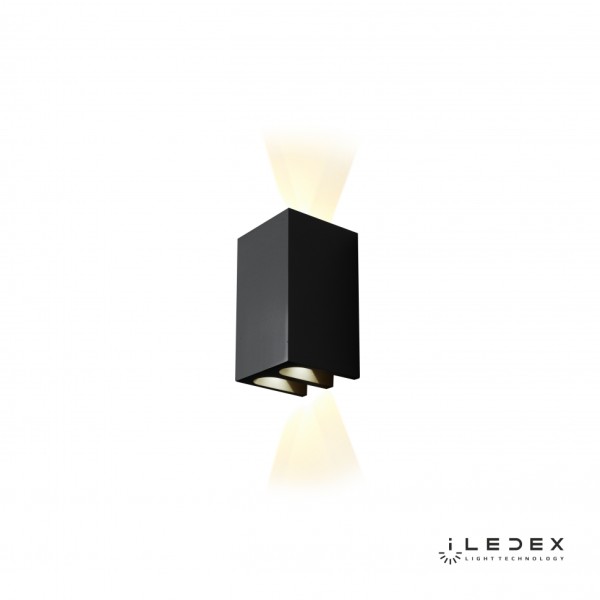 Настенный светильник iLedex Double ZD8160-12W BK