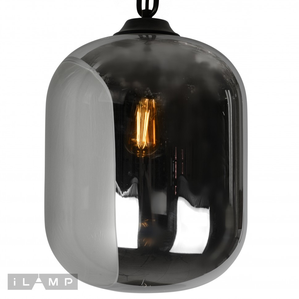 Подвесной светильник iLamp Mono 8792L/1P GR+BK