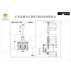 Подвесной светильник iLamp QEENS P2553-4 NICKEL