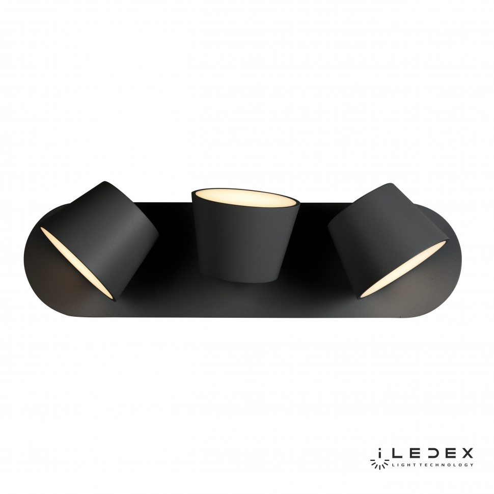 Настенный светильник iLedex Flexin W1118-3AS BK