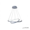 Подвесная люстра iLedex Axis D098-2 (600x400) WH