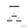 Подвесная люстра iLedex Libra D075-3 BK