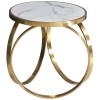 Журнальный столик ArtHomeDecor Baly ID 310-500x500 GL/WtM