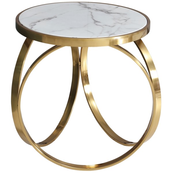 Журнальный столик ArtHomeDecor Baly ID 310-500x500 GL/WtM