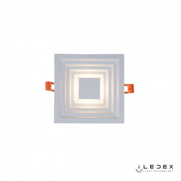 Встраиваемый светильник iLedex Eclipse SMD-926206 6W 3000K WH