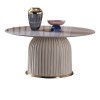 Журнальный столик ArtHomeDecor New York ID 301-800x360 GL/Bg/WtM