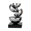 Подсвечник ArtHomeDecor FRAGMENT  6932 S SILVER & BLACK