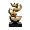 Подсвечник ArtHomeDecor FRAGMENT  6933 S GOLD & BLACK