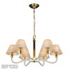 Подвесная люстра iLamp Amber YT2043-8 GD+Coffee