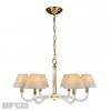 Подвесная люстра iLamp Amber YT2043-8 GD+Coffee