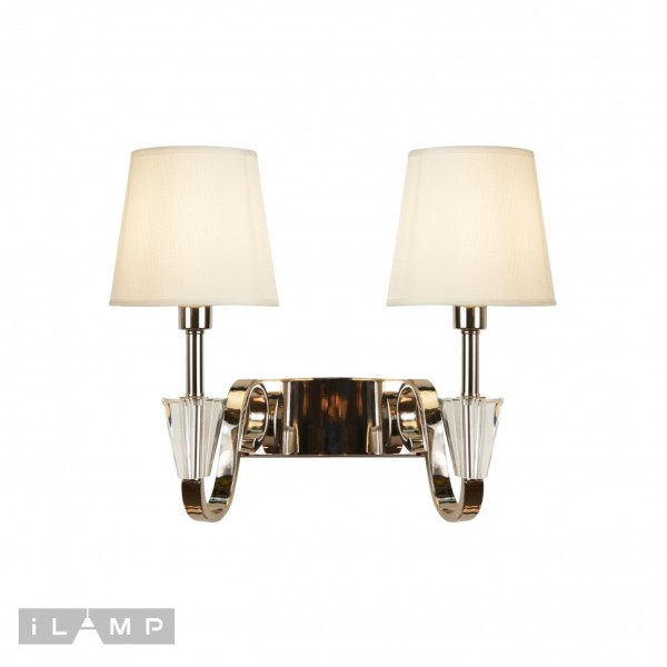 Бра iLamp Alesti W2424-2 Nickel