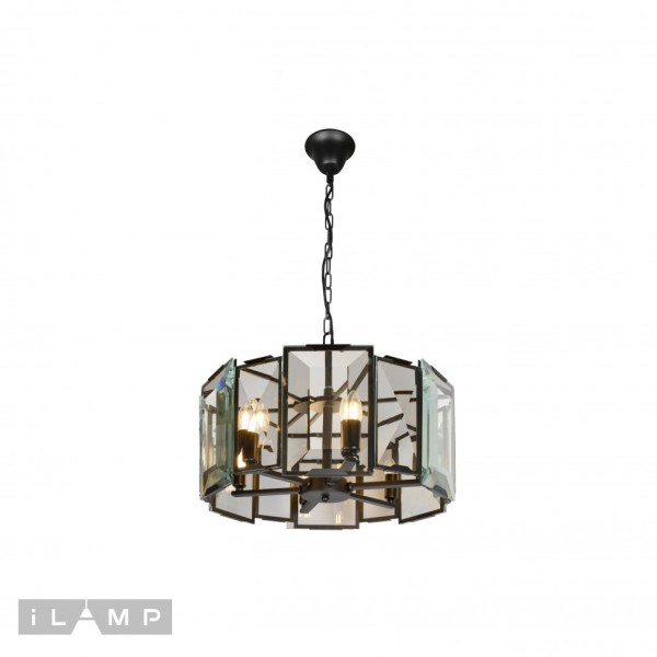 Подвесная люстра iLamp Panorama 6113-550BK