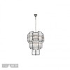 Подвесная люстра iLamp Tribeca MD0276-11 CHROME+SMOKY GRAY