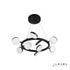 Подвесная люстра iLedex Totes FS-016-D9 63W BK