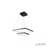 Подвесная люстра iLedex Venus 8153-500+300-D-T BK