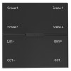 Смарт выключатель беспроводной (Zigbee) iLEDEX TECHNICAL VISION SP 48V-4-BK