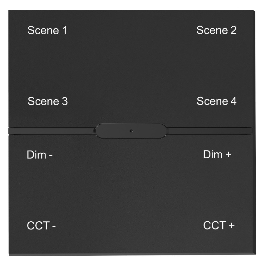 Смарт выключатель беспроводной (Zigbee) iLEDEX TECHNICAL VISION SP 48V-4-BK